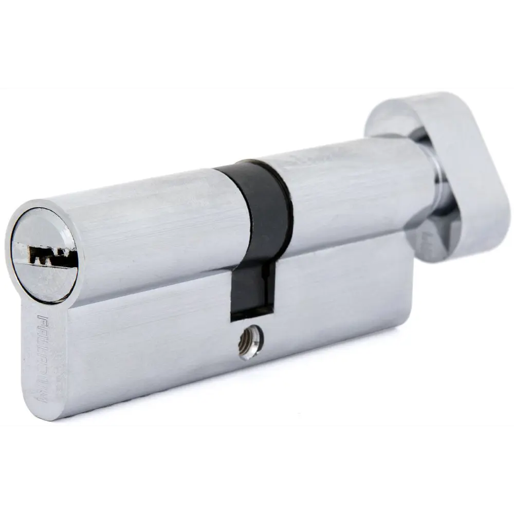 Цилиндр Palladium BK CP, 40x40, ключ/вертушка, цвет хромированный 82605165 STLM-2135885 
