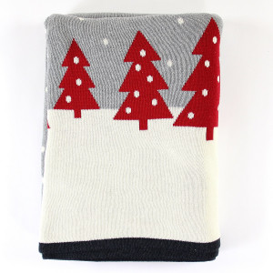 en_ny0051 Плед с орнаментом christmas story one, 130х180 см EnjoyMe