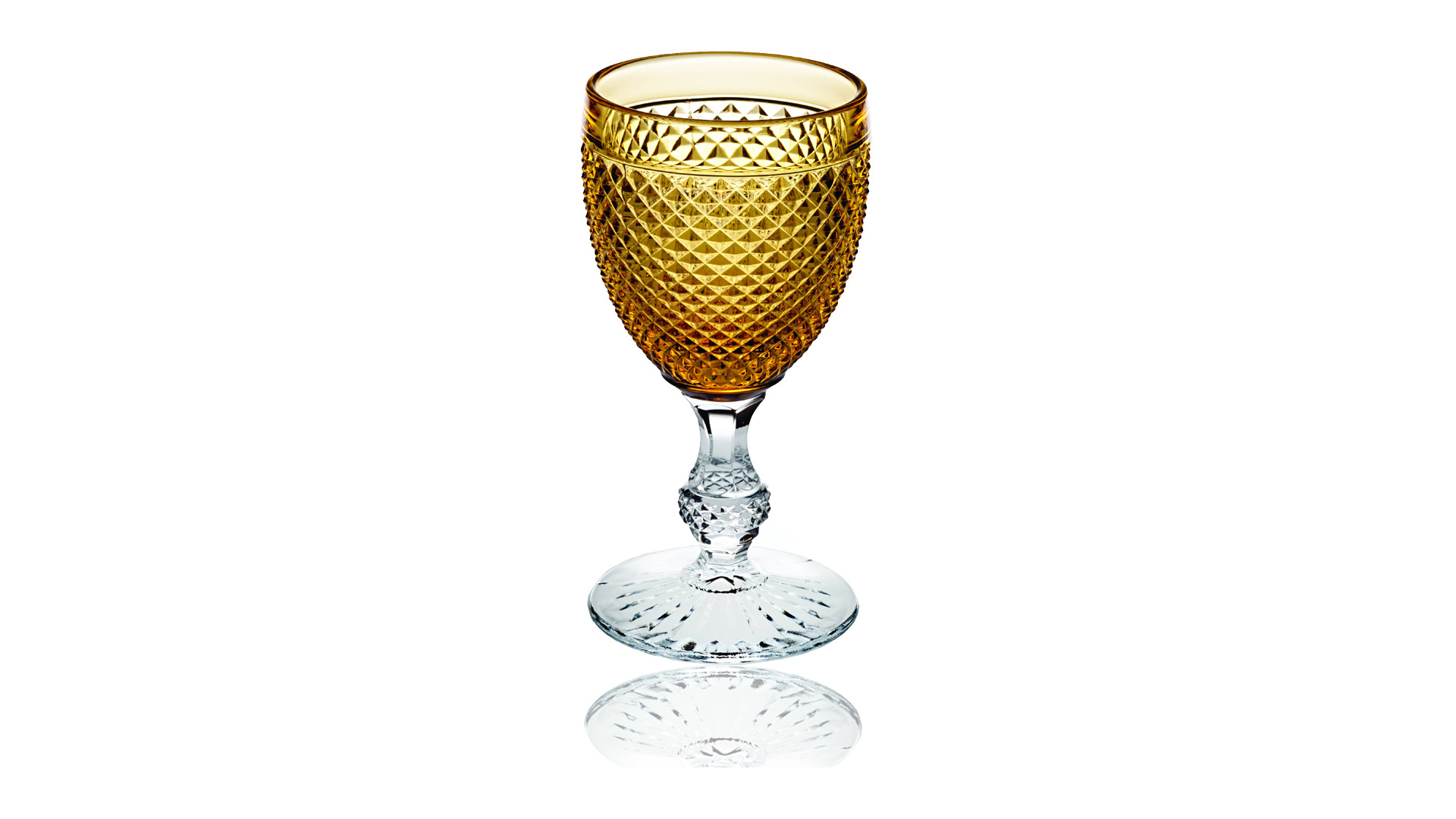 10676326 Vista Alegre Набор бокалов для вина Vista Alegre 280мл, 2шт (янтарная чаша) Стекло  - Вид №1