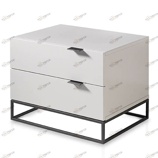 Тумбочка прикроватная белая Estetico ANGEL CERDA  288951 Белый 