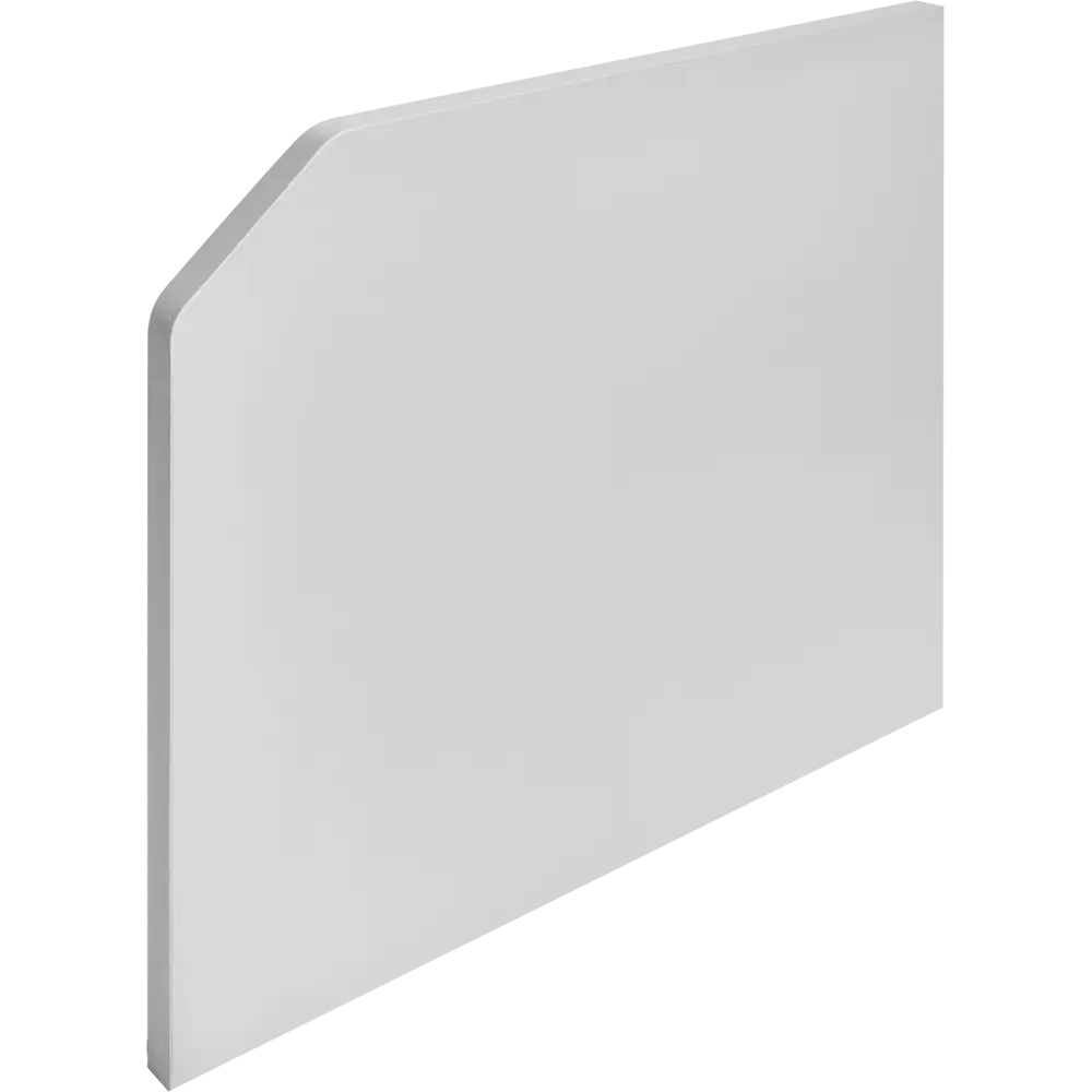 SPACEO Фасад Kub серый глянцевый с интегрированной ручкой 89338352 STLM-1085578 - Вид №1