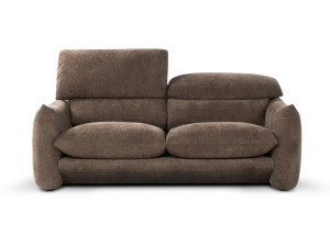 Тканевый диван с подголовником