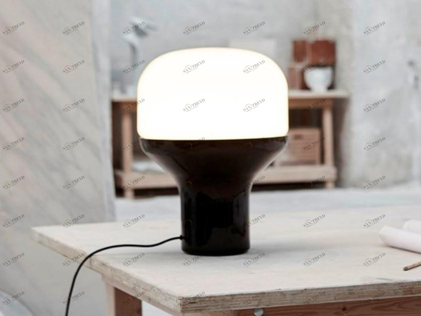 Martinelli Luce Светодиодная настольная лампа из алюминия и стекла  828 