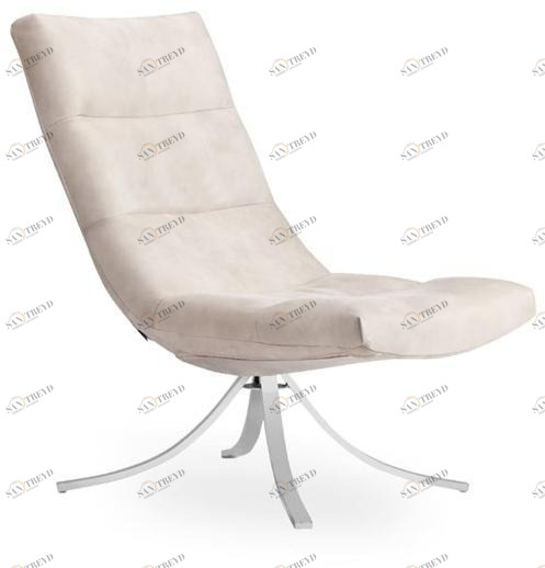 ROSSIN Кресло из акриловой ткани с высокой спинкой Sinuè sun-id-1481655