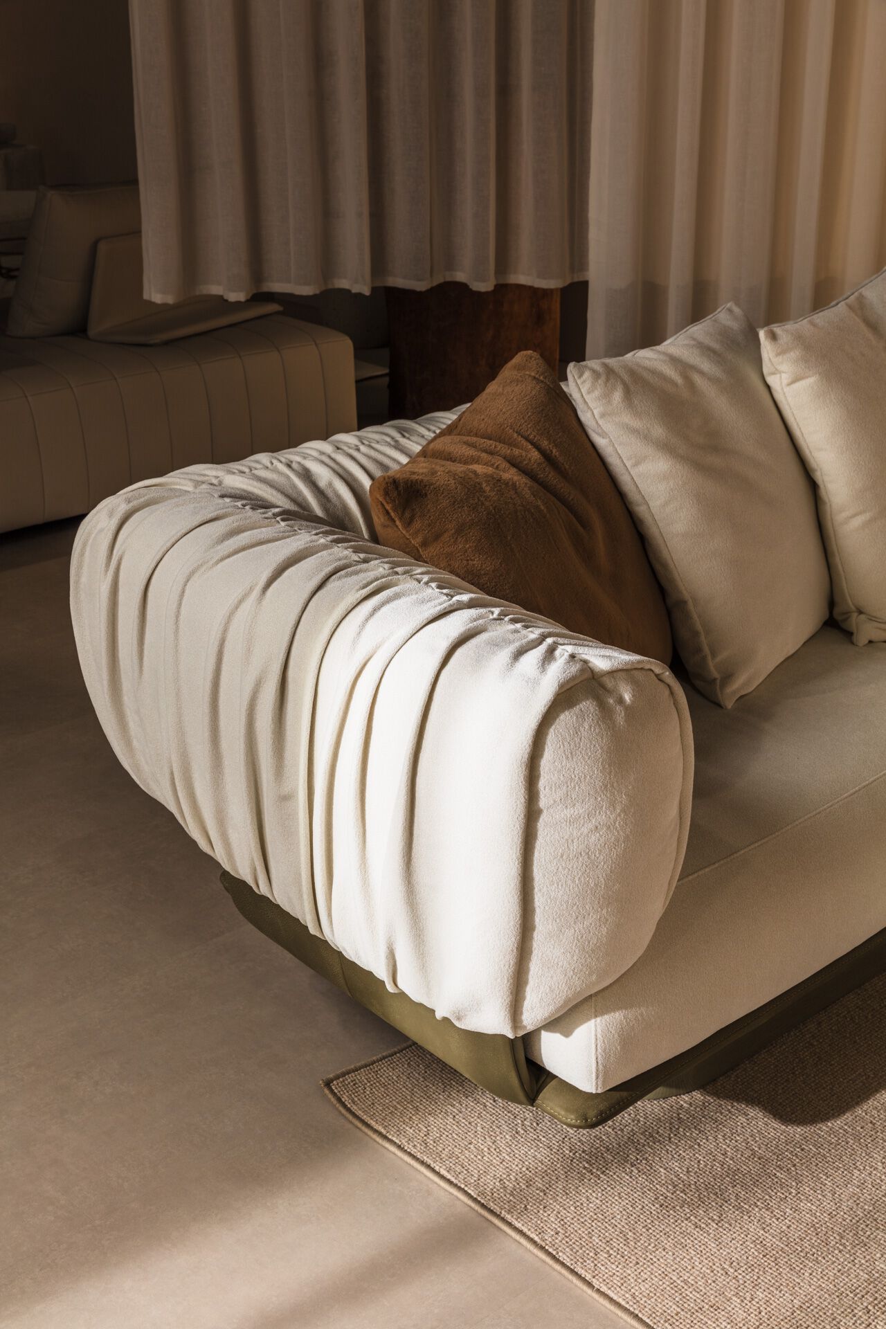 Модульный линейный диван из ткани NICOLINE BREAK ARCH-00037708 - Вид №2