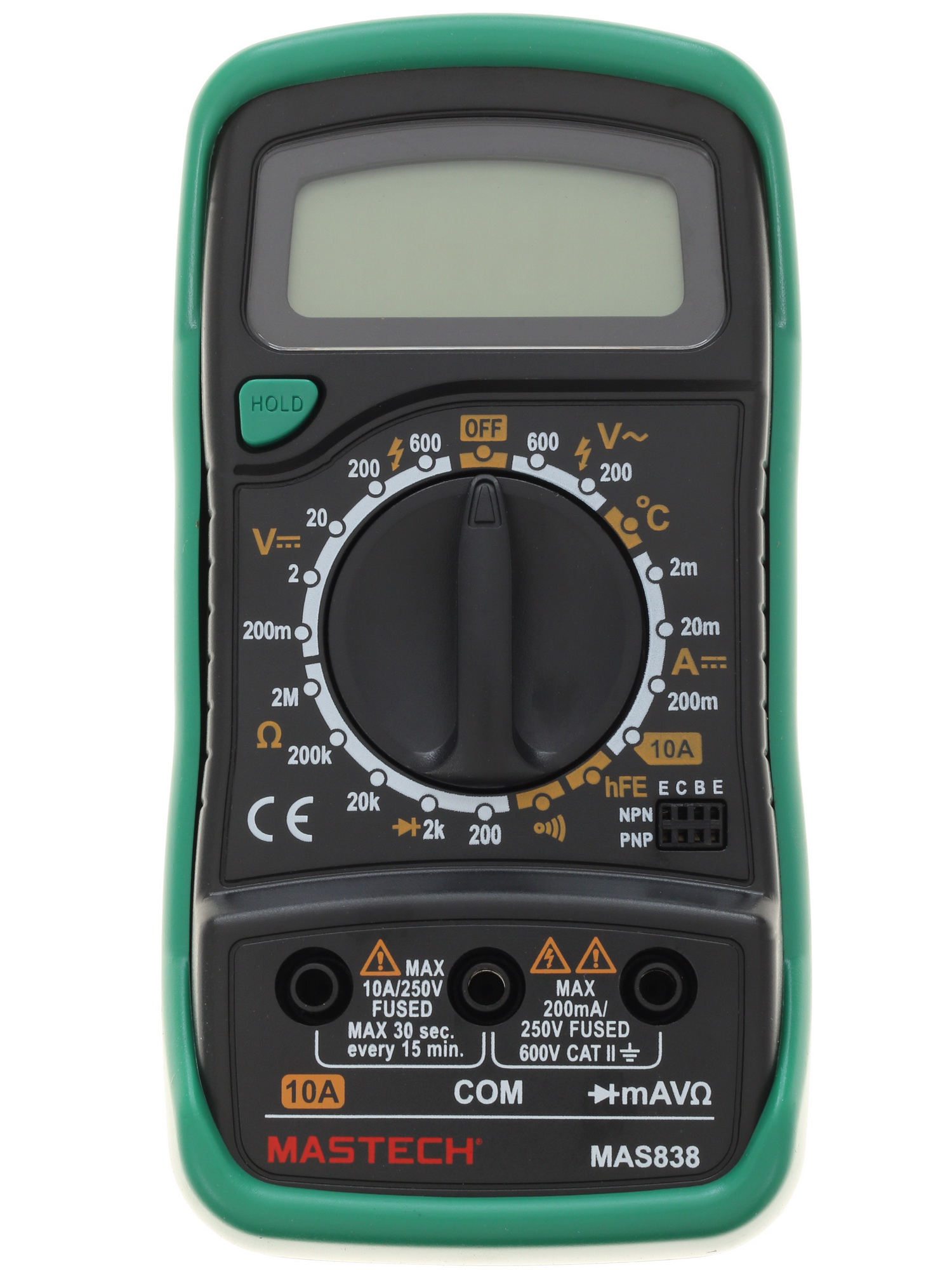 Мультиметр Mastech MAS838 1063806 STDN-0119999