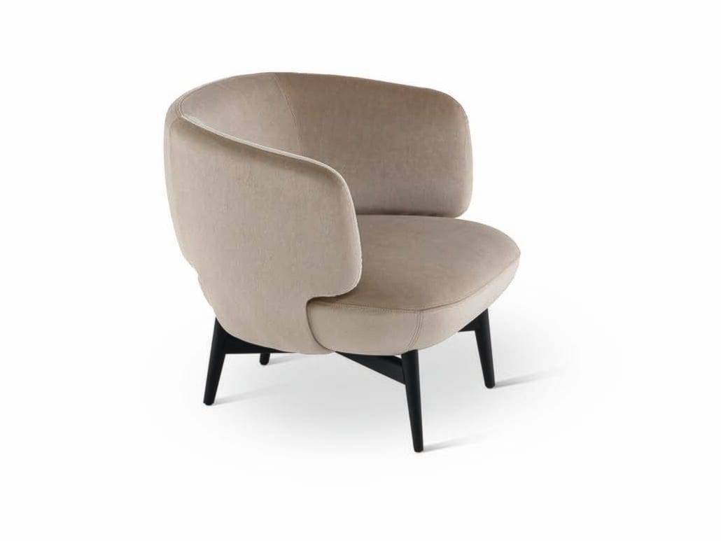 Тканевое кресло с подлокотниками BONALDO DOGE ARCH-00096557