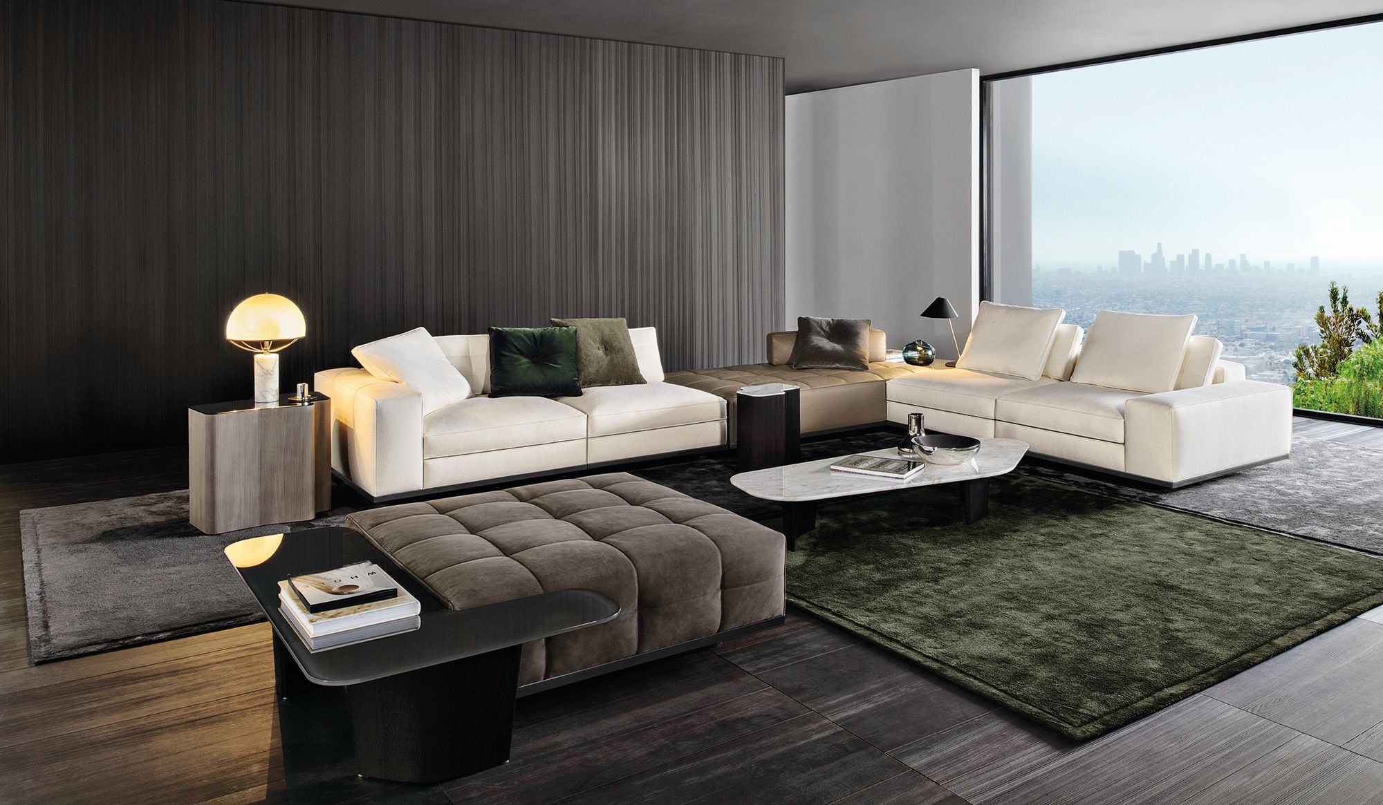 Модульный тканевый диван Minotti ARCH-00049247 - Вид №6