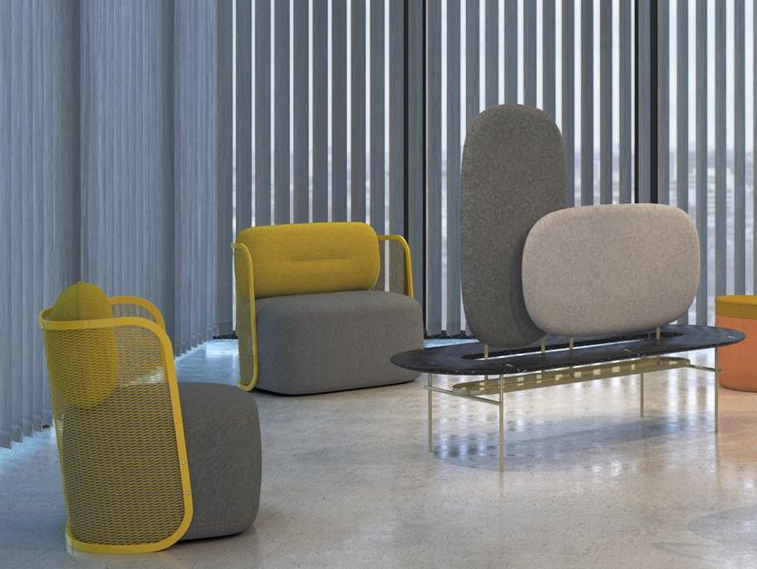 Cider Edition Кресло из ткани с подлокотниками sun-id-1430772 - Вид №1