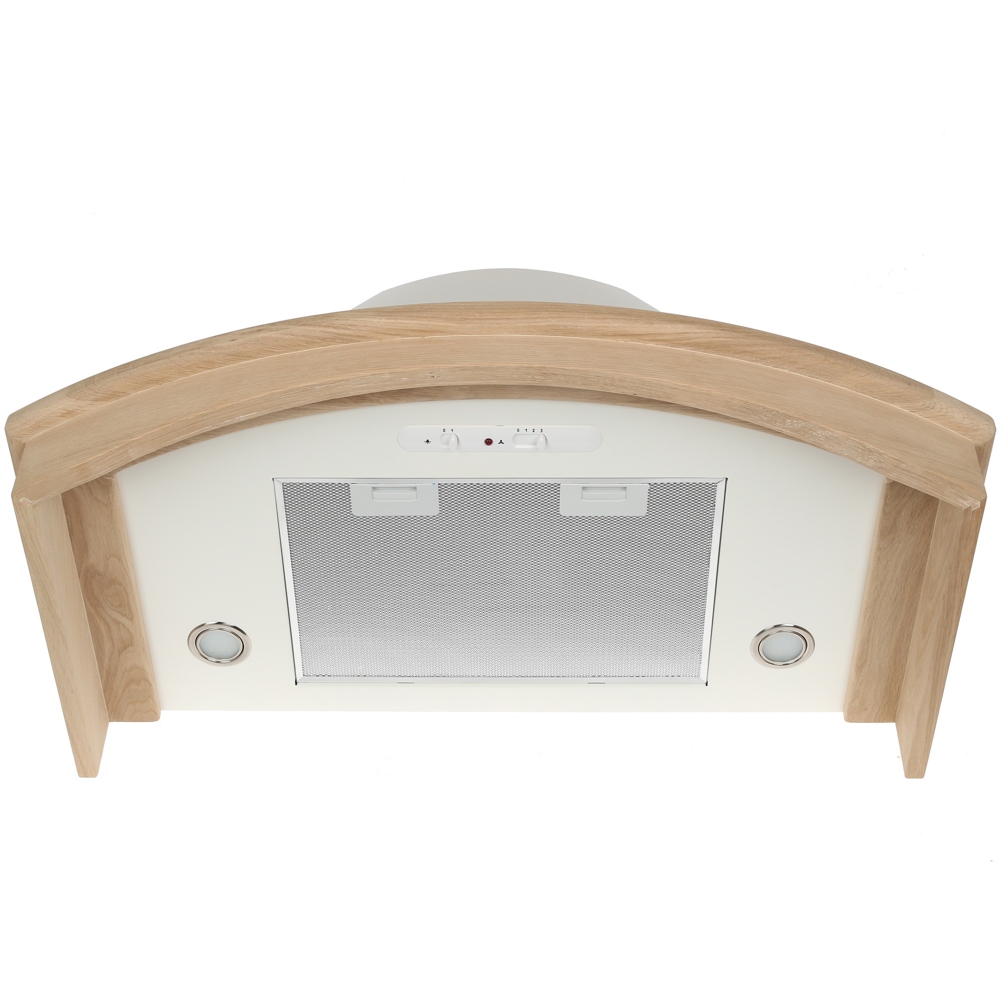 8120721 Вытяжка каминная ELIKOR Ротонда 90П-1000-П3Д бежевый/бежевый STDN-0086557 - Вид №1