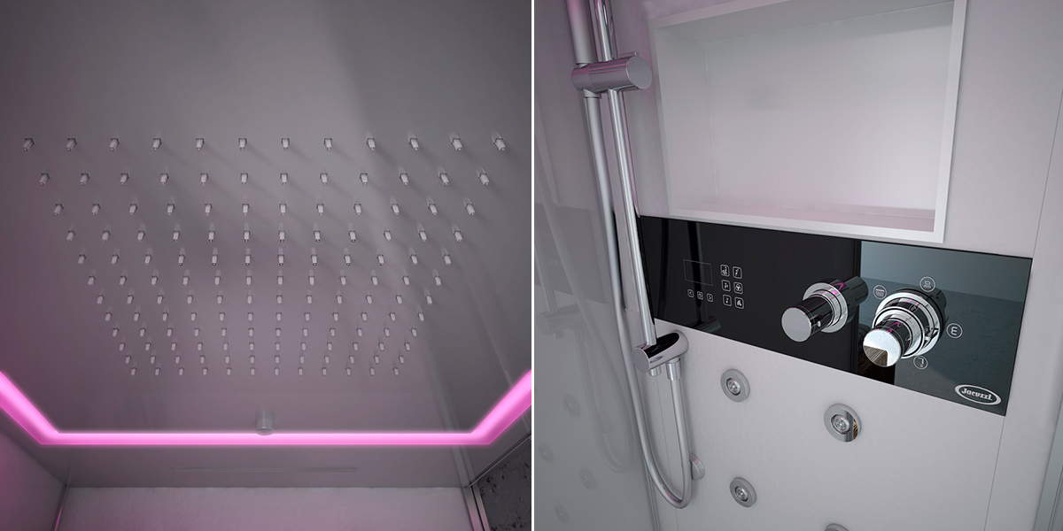 Душевая кабина Frame 100 TB 9448-25919 Jacuzzi 944825919 - Вид №2