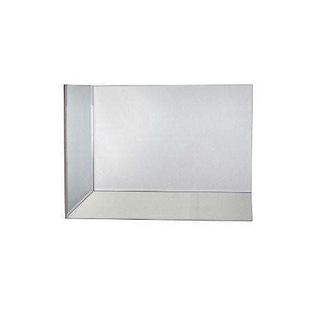 Зеркало настенное прямоугольное настенное составное Rectangle - угловой элемент PUSHA ДИЗАЙНЕРСКИЕ 062513 Зеркальный  - Вид №2