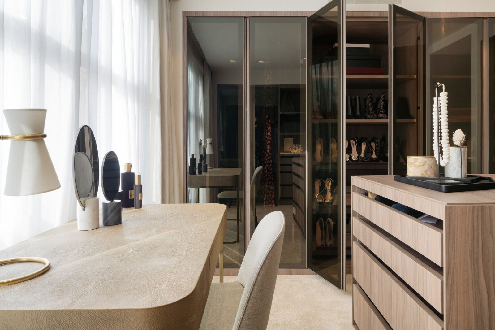 Модульная гардеробная со встроенным освещением Kolenik ARCH-00145420 - Вид №13