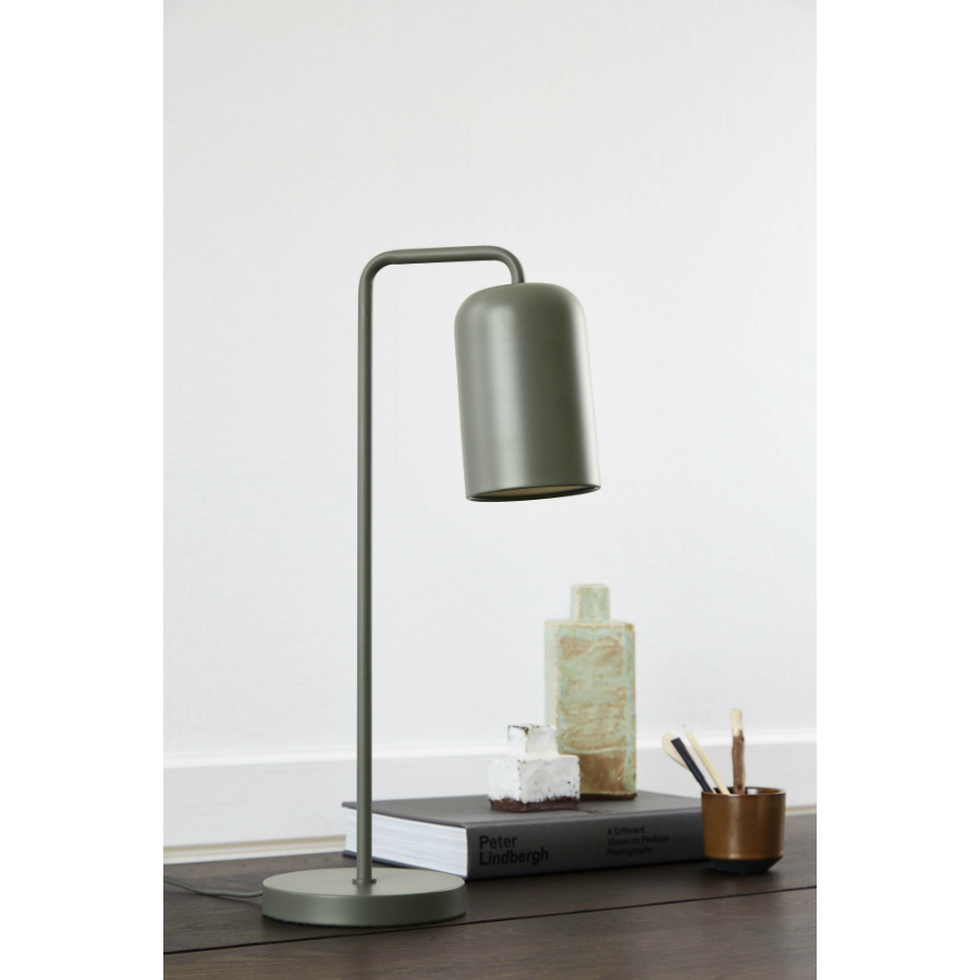 Лампа настольная Chill, 56хD10 см, зеленая матовая с зеленым шнуром Frandsen 2303346011 - Вид №1