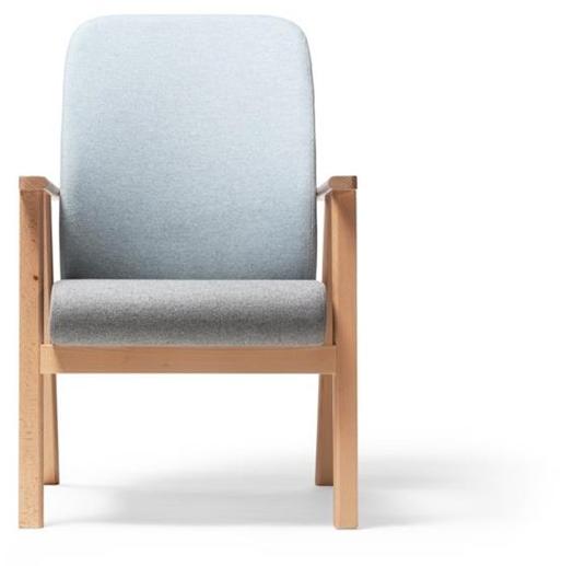 TON Кресло с обивкой из ткани с подставкой для ног Santiago 02 sun-id-1413957 - Вид №3