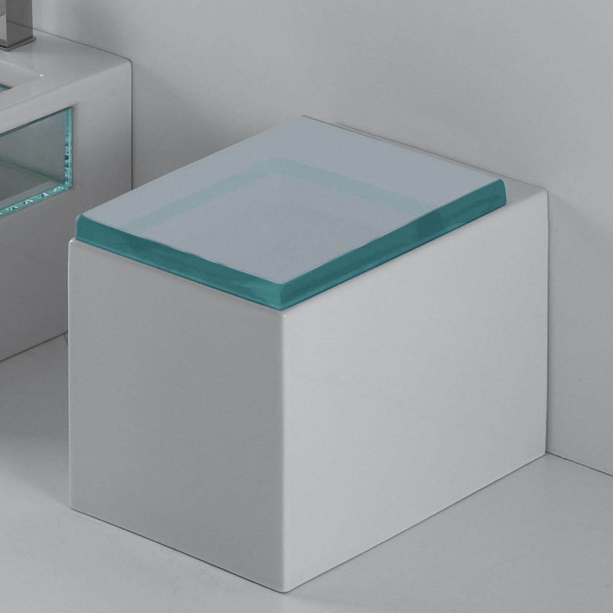 GLWC010 Напольный унитаз приставной GSG CERAMIC GLASS - Вид №5