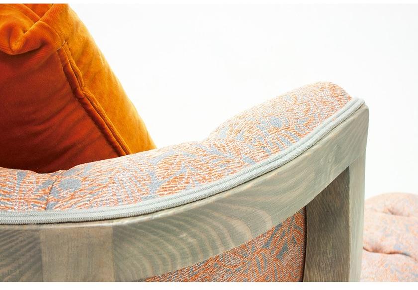 CREARTE COLLECTIONS Кресло Bergere из ткани с подлокотниками Dorian essence 20 - Вид №5