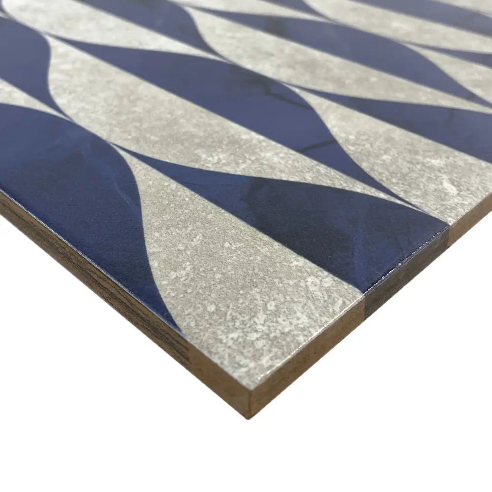 Керамическая вставка Нефрит-Керамика Эни 30x60 см светло-серо-синяя 89232620 STLM-0945311 - Вид №3