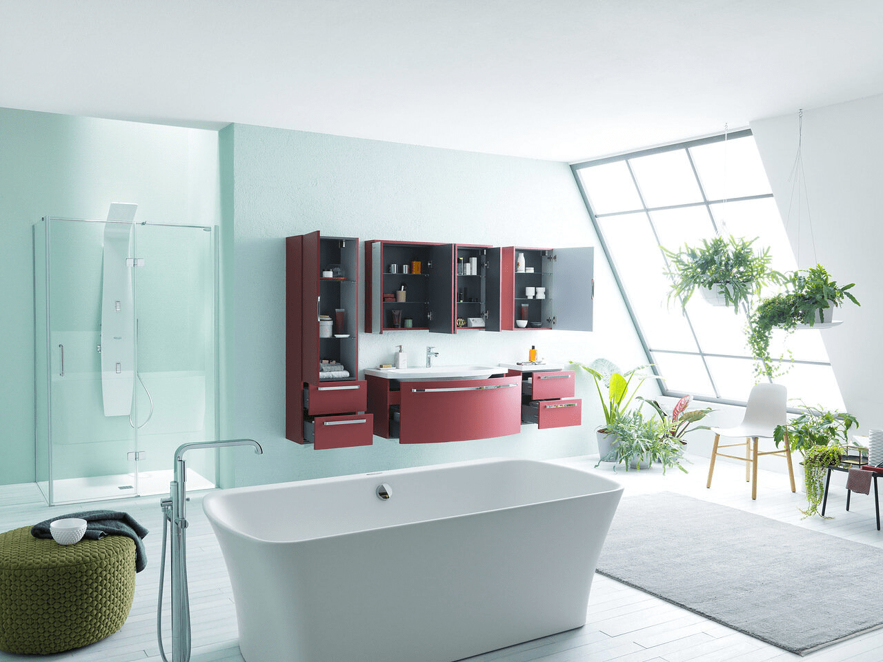 Шкаф пенал Adele 01046  Словения Kolpa-San - Вид №5