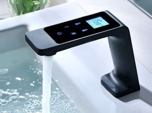 Однорычажный электронный смеситель для раковины