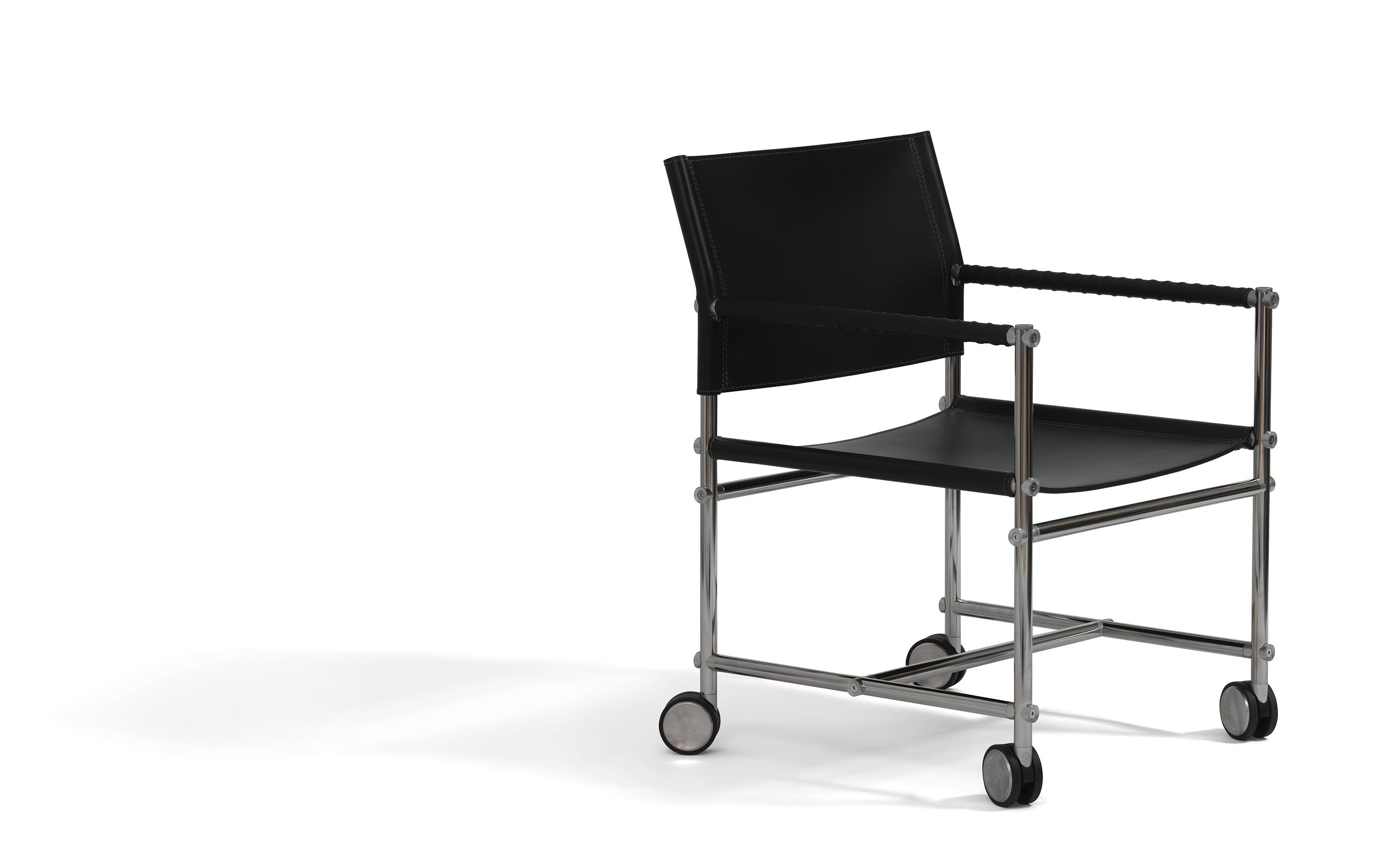 Тканевый стул с подлокотниками и колесами Bla Station Able ARCH-00152716 - Вид №7