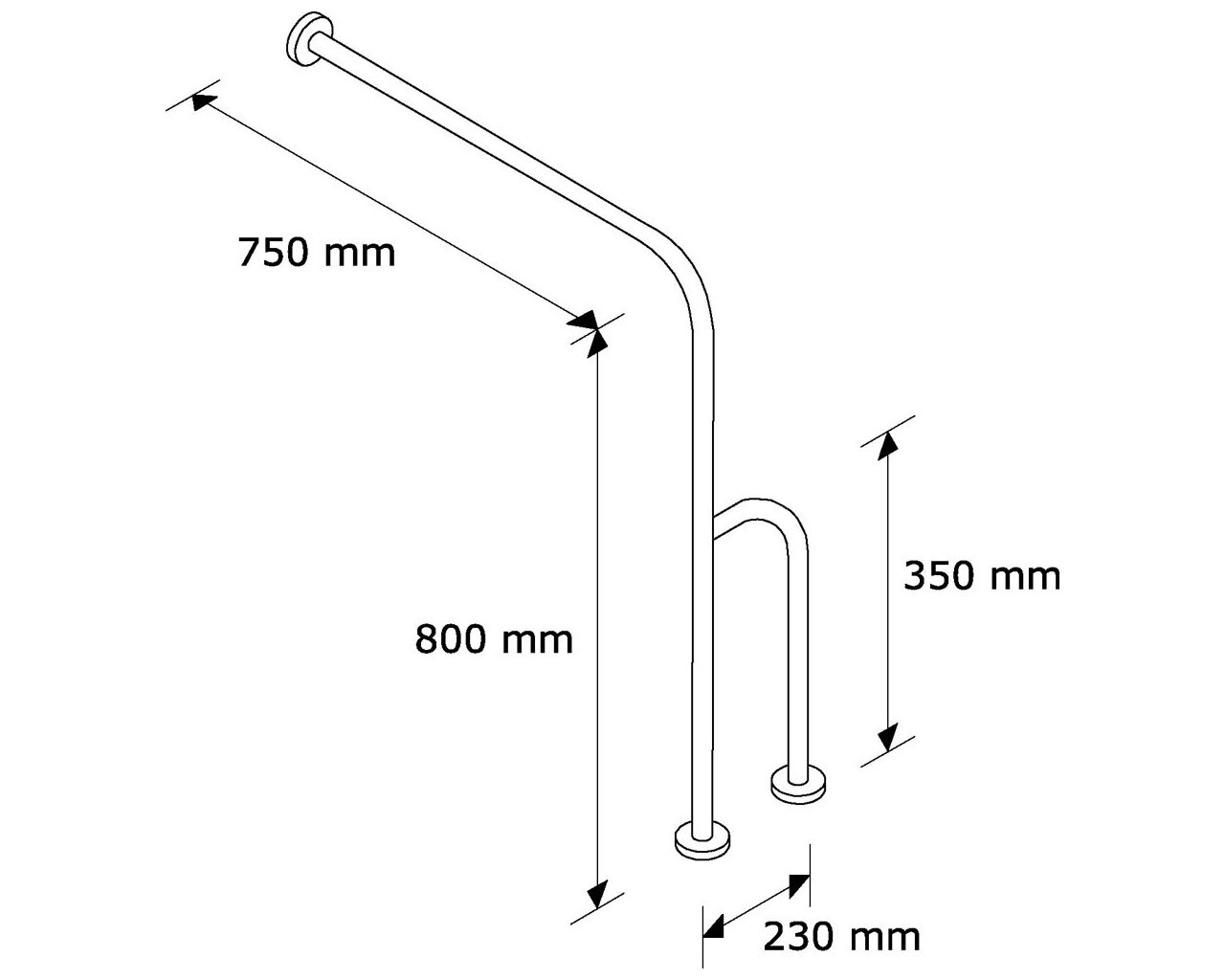 TPC23 НАПОЛЬНАЯ И НАСТЕННАЯ РЕЙКА, СПРАВА Merida  - Вид №1