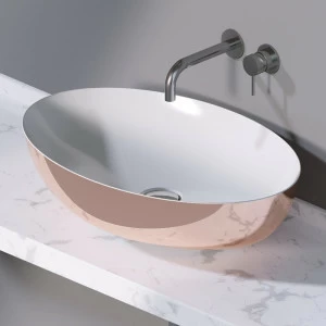 L600257 Накладная раковина на столешницу  овальная A. e T. Italia ELITE