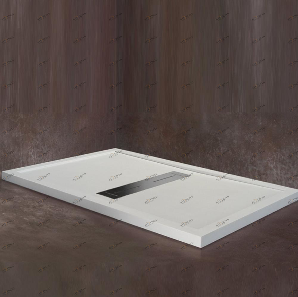 Поддон душевой напольный Max 110 106-115x86-100 см Karolitalia BBMONFLOOR1102