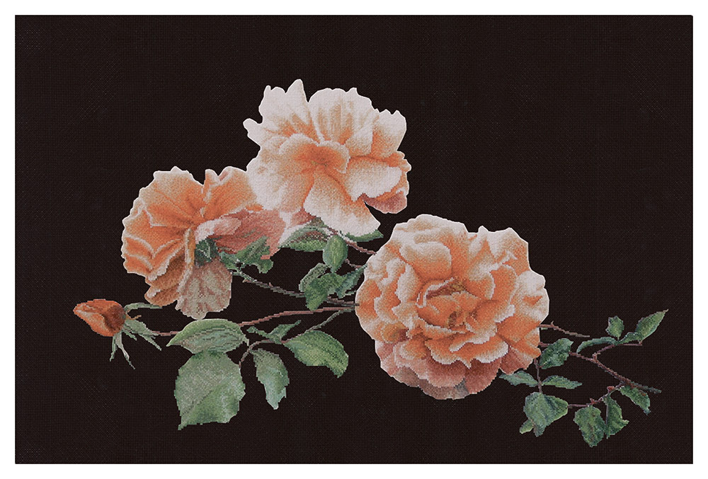 414.05 Набор для вышивания Розы 44 х 65 см Thea Gouverneur 