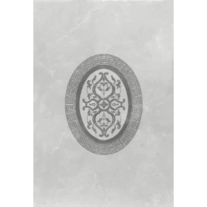 Декор настенный Шахтинская Плитка Дора 20x30 см глянцевый цвет серый