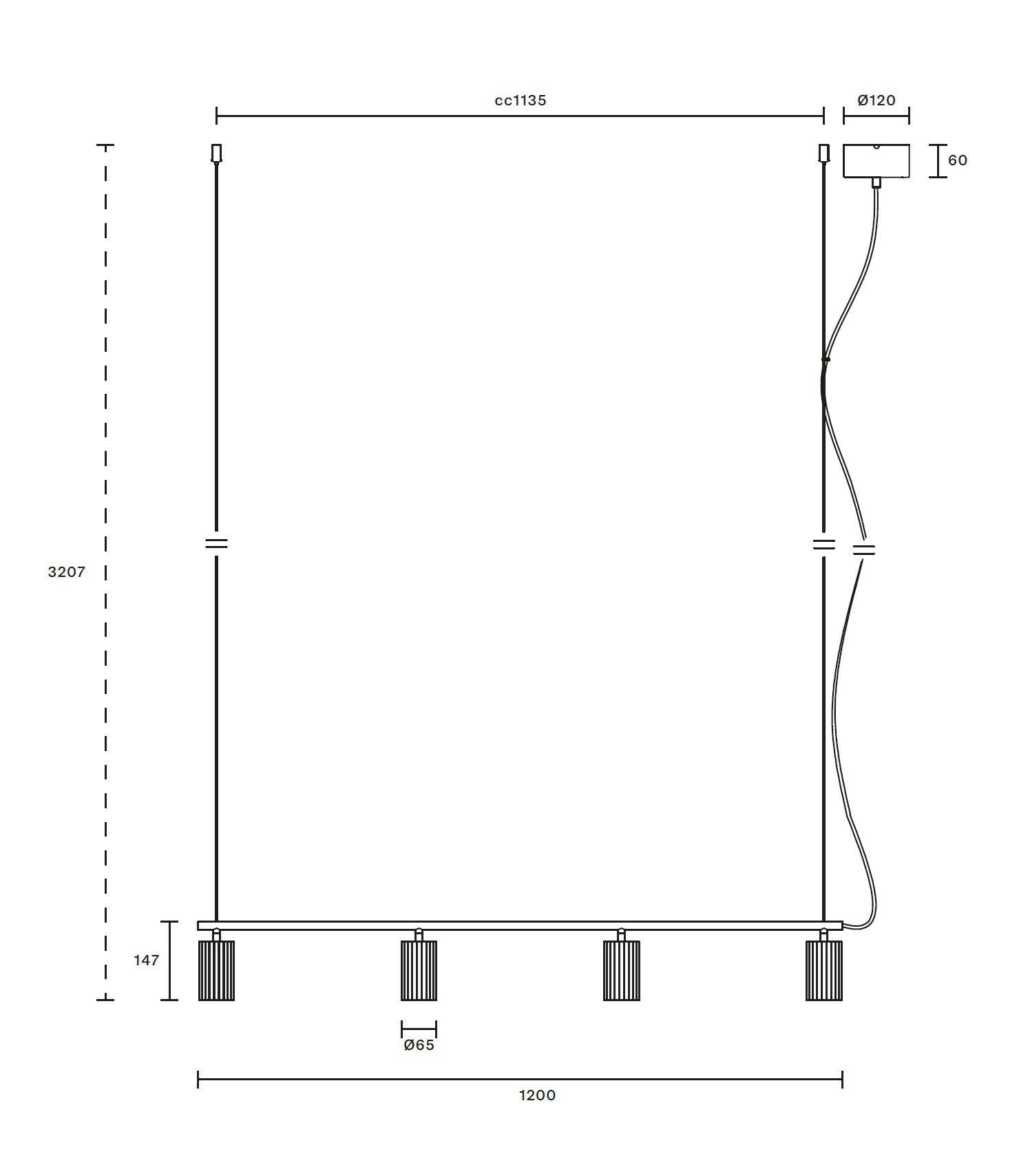 Алюминиевый подвесной светильник Pholc женщина ARCH-00146579 - Вид №12