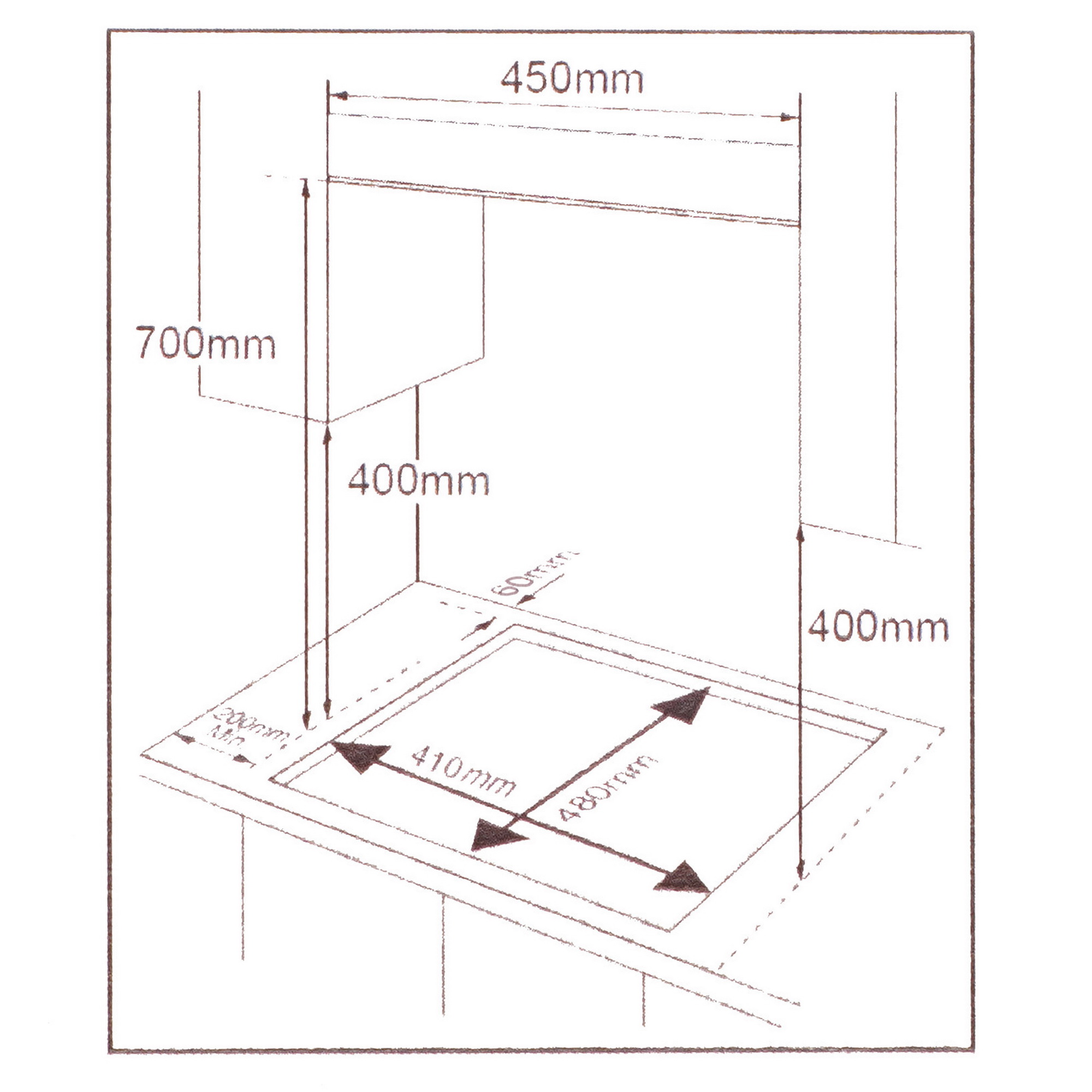 9928667 Газовая варочная поверхность Akpo PGA 453 FGC BL STDN-0069985 - Вид №7