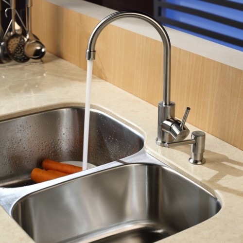 KBU24-KPF2160-SD20 Мойка кухонная прямоугольная Krausru  - Вид №7