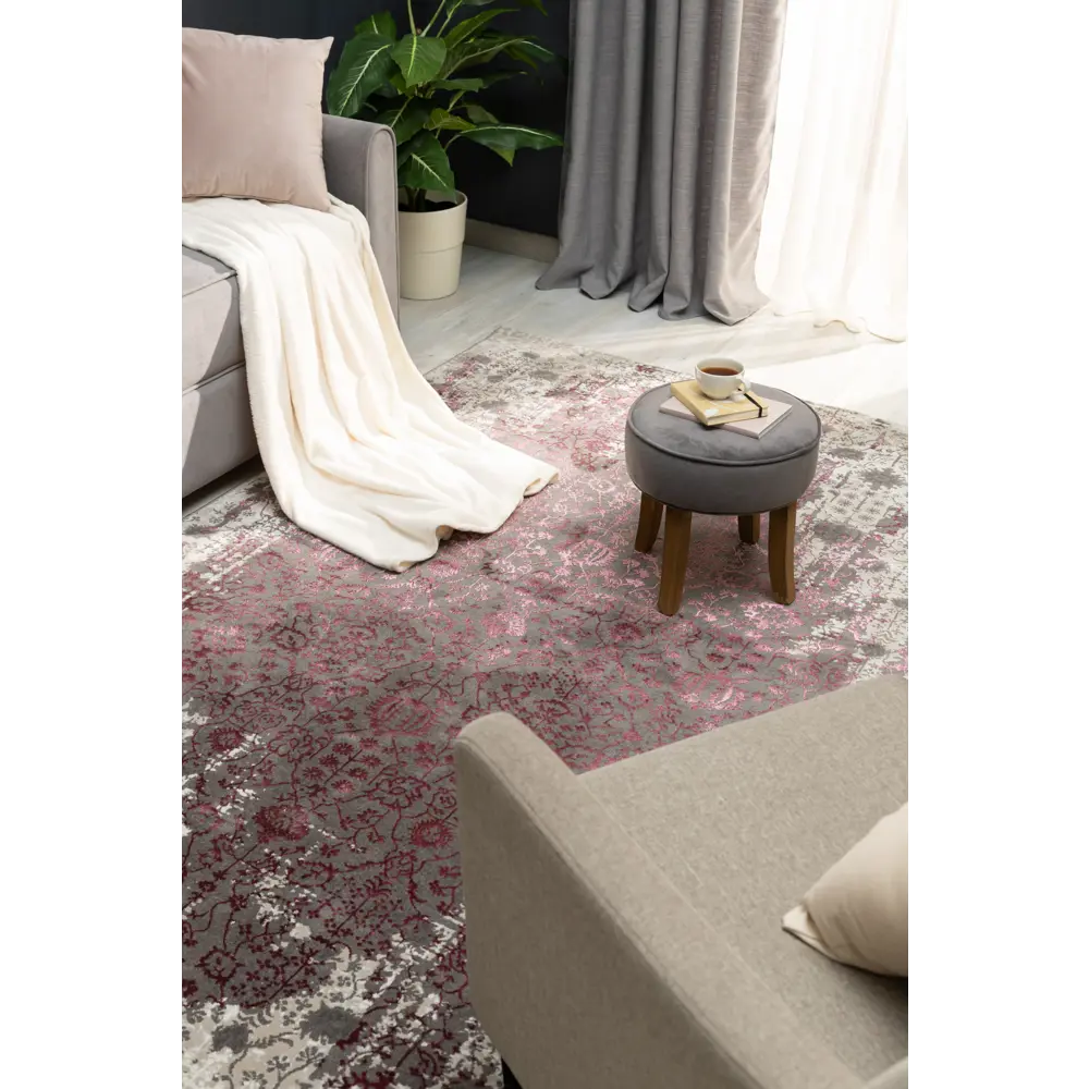 Ковер полиэстер Granada 33370 80x150 см цвет фиолетовый 82656420 STLM-2201026 Santreyd  - Вид №5