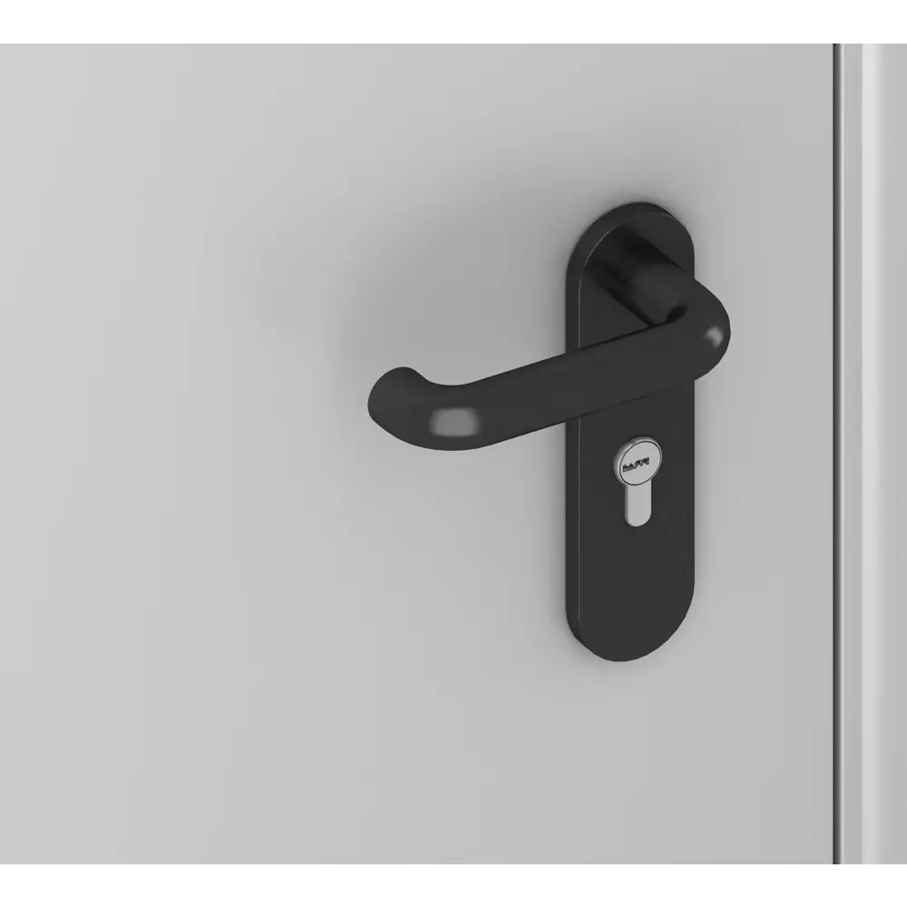 Дверь техническая 780x2050 мм правая цвет светло-серый RAL7035 DOORHAN STLM-2032968 - Вид №2