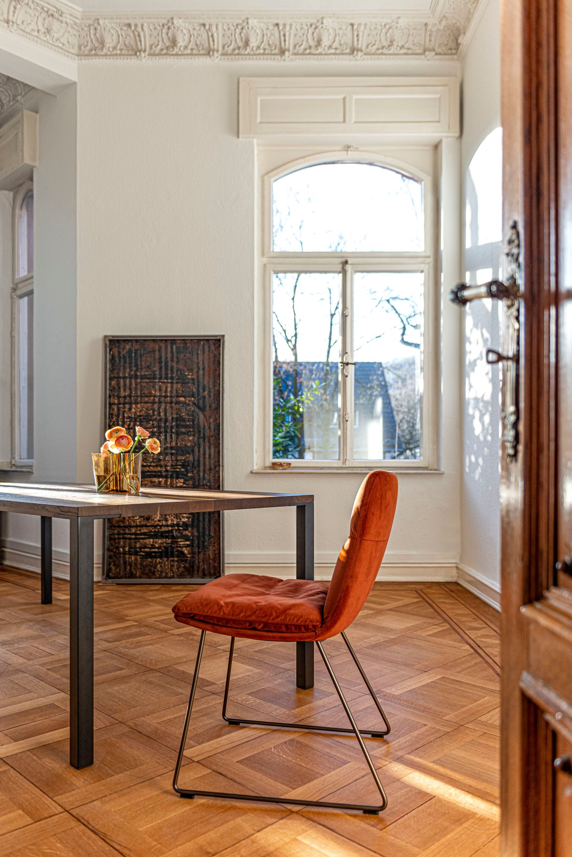 Мягкий стул для саней KFF Faye Casual ARCH-00092112 - Вид №12