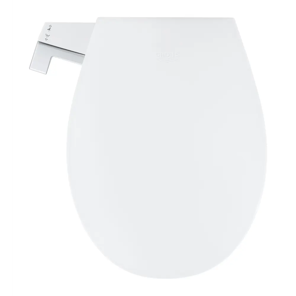Сиденье для унитаза Grohe Bau Ceramic дюропласт цвет альпин-белый 82595481 STLM-2133505 - Вид №5