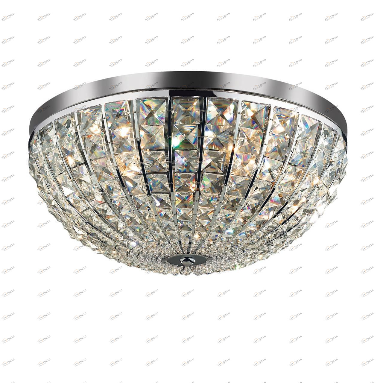 Потолочный светильник Ideal Lux Calypso PL6 IDEAL LUX ДИЗАЙНЕРСКИЕ, CALYPSO 073768 Прозрачный;хром 