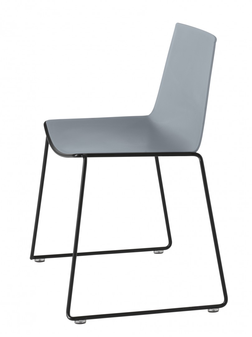 Cuba 622 Стул со стальным каркасом салазок. Полипропиленовая оболочка. Et al. Cuba - Вид №2