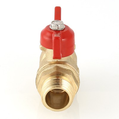 VT.123.G.04 Кран шаровой «СТАНДАРТ» с ручкой-бабочкой и внутренней–наружной резьбой Valtec 1/2"  - Вид №2