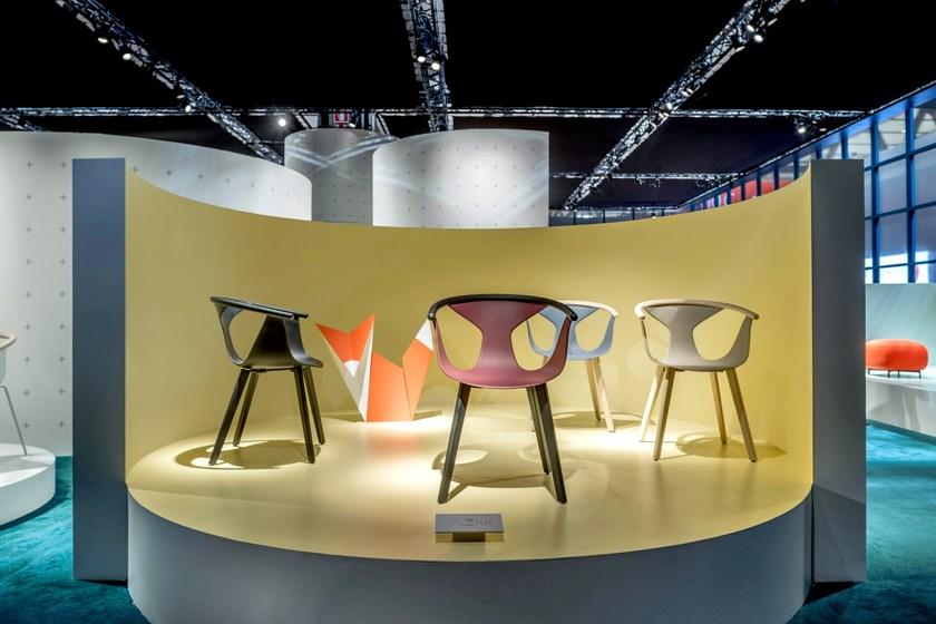 Pedrali Стул из полипропилена штабелируемый с подлокотниками Fox 3725 - Вид №10