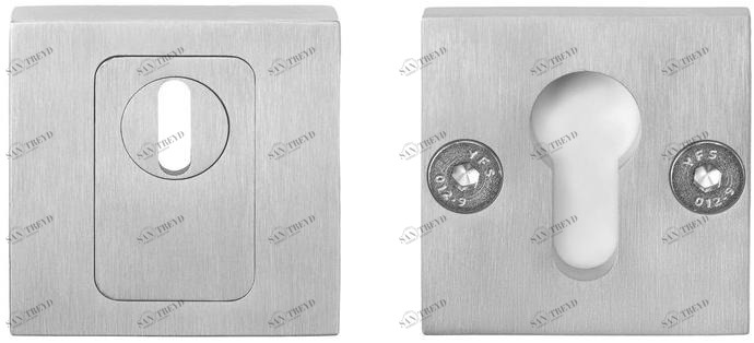 Formani Квадратное сопло из матовой стали Ribbon Lsqveil-ckt