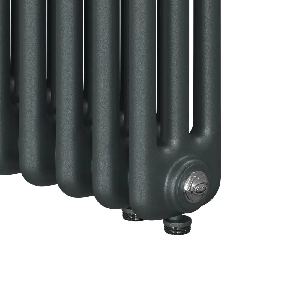 Радиатор трубчатый Rifar Tubog TUB 3057-14 DV1 TI 500/103 14 секций нижнее подключение сталь серый 88492291 STLM-2098473 - Вид №4