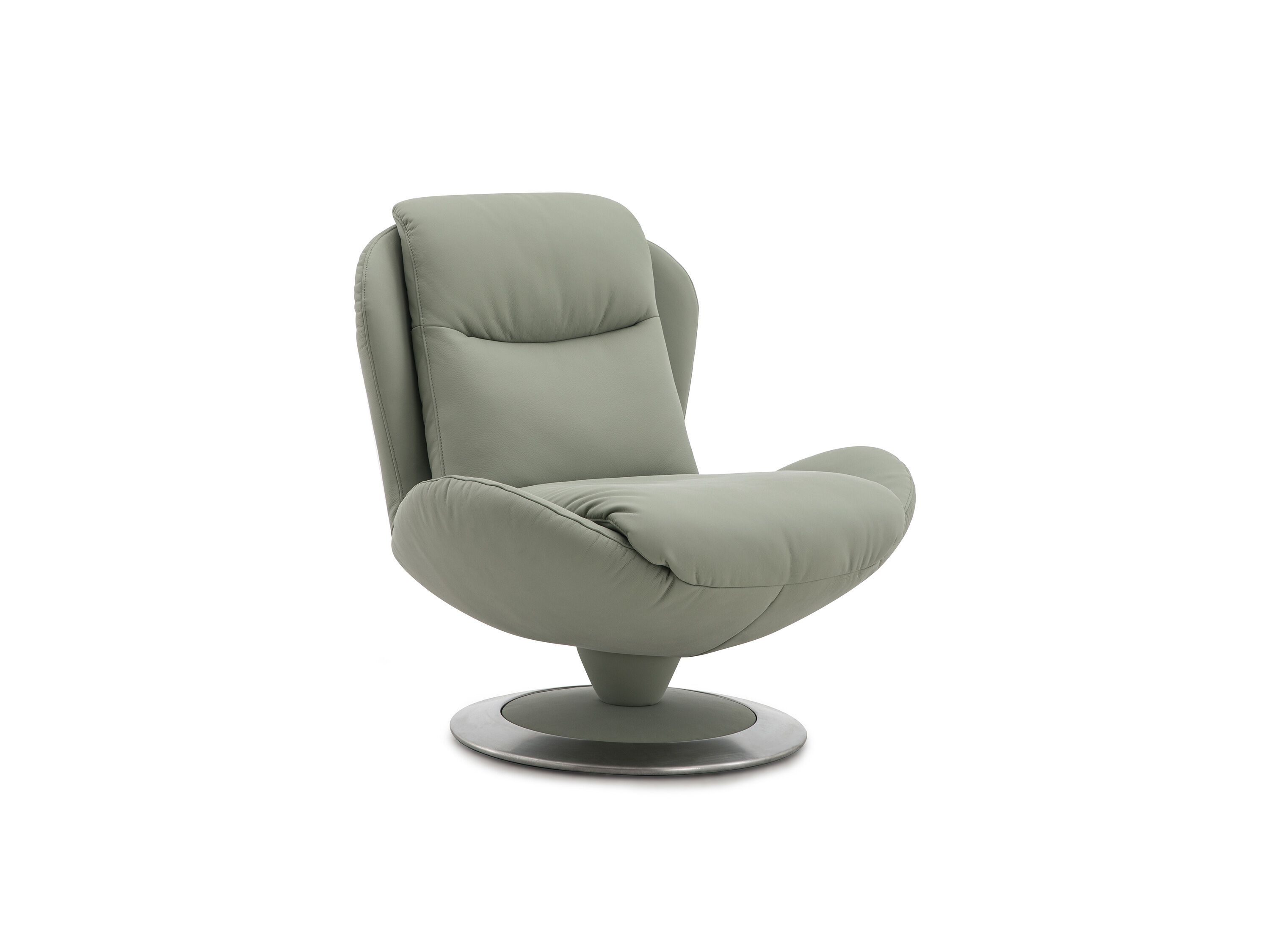 Кожаное вращающееся кресло CAMPO DE' FIORI CL141 ARCH-00034413