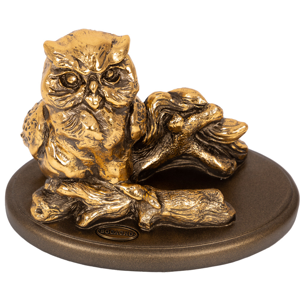 22656 Подставка под телефон Сова Бронза BOGACHO 4627174559453 - Вид №1