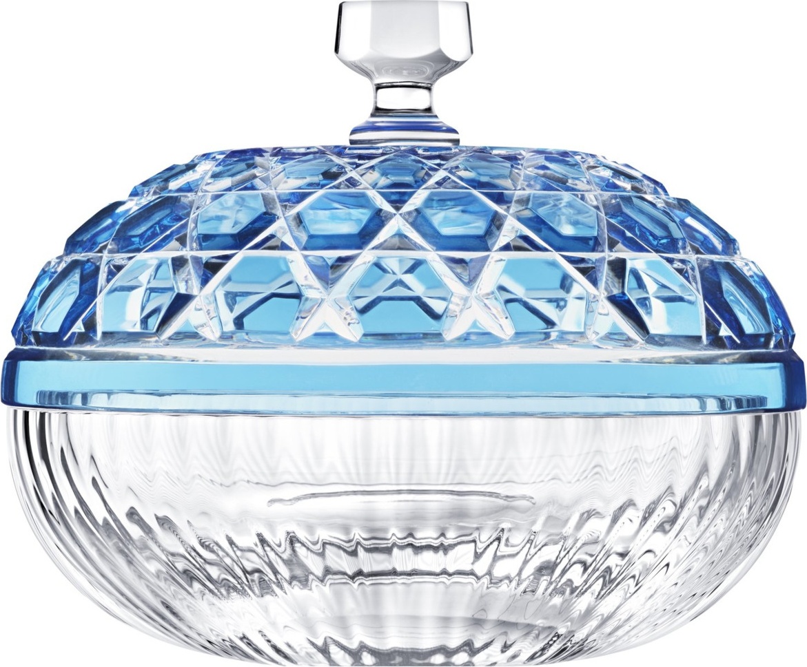 10660766 St. Louis Конфетница St. Louis "Ройал" 10,3см (голубой) Хрусталь 