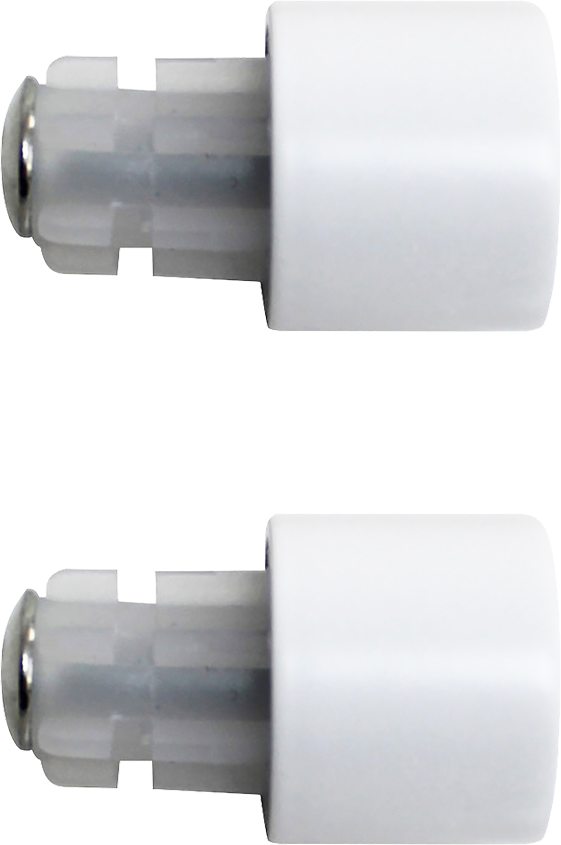 INSPIRE Декоративные наконечники-заглушки для карнизов, белые матовые, 6 см, 2 шт 82549298 STLM-0029516