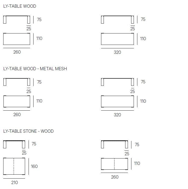Прямоугольный стол из массива дерева Henge LY ARCH-00031372 - Вид №4