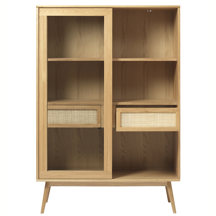 43280200 Шкаф книжный , barrali, 110х40х160 см Unique Furniture  - Вид №1