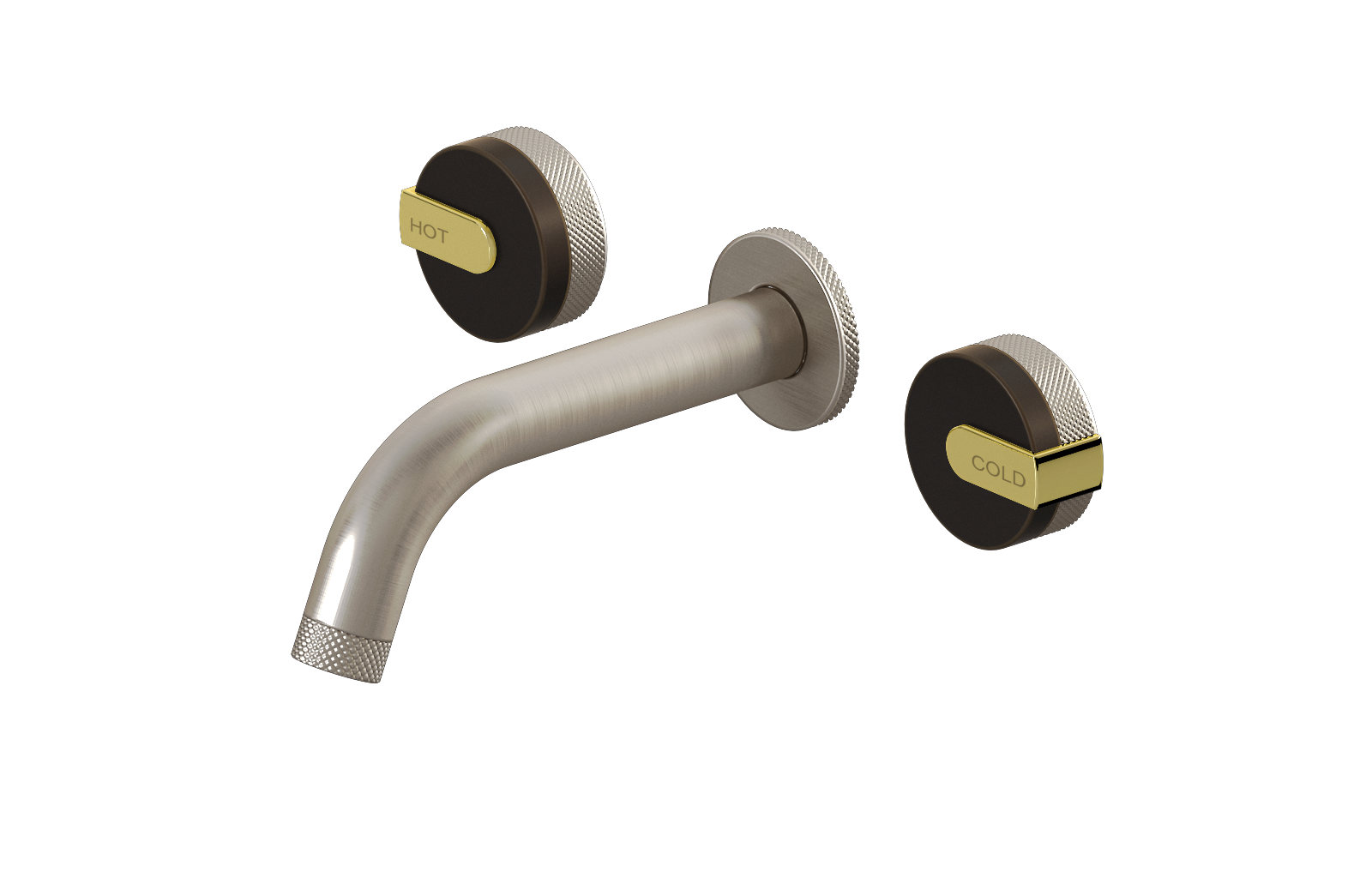 E-11530-R1OB-L1PB-BNi Смеситель для умывальника из 19,1см носикем (внешняя часть) GRAFF MOD+